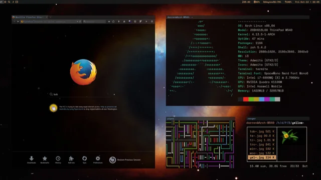 Ventanas gestionadas por X11